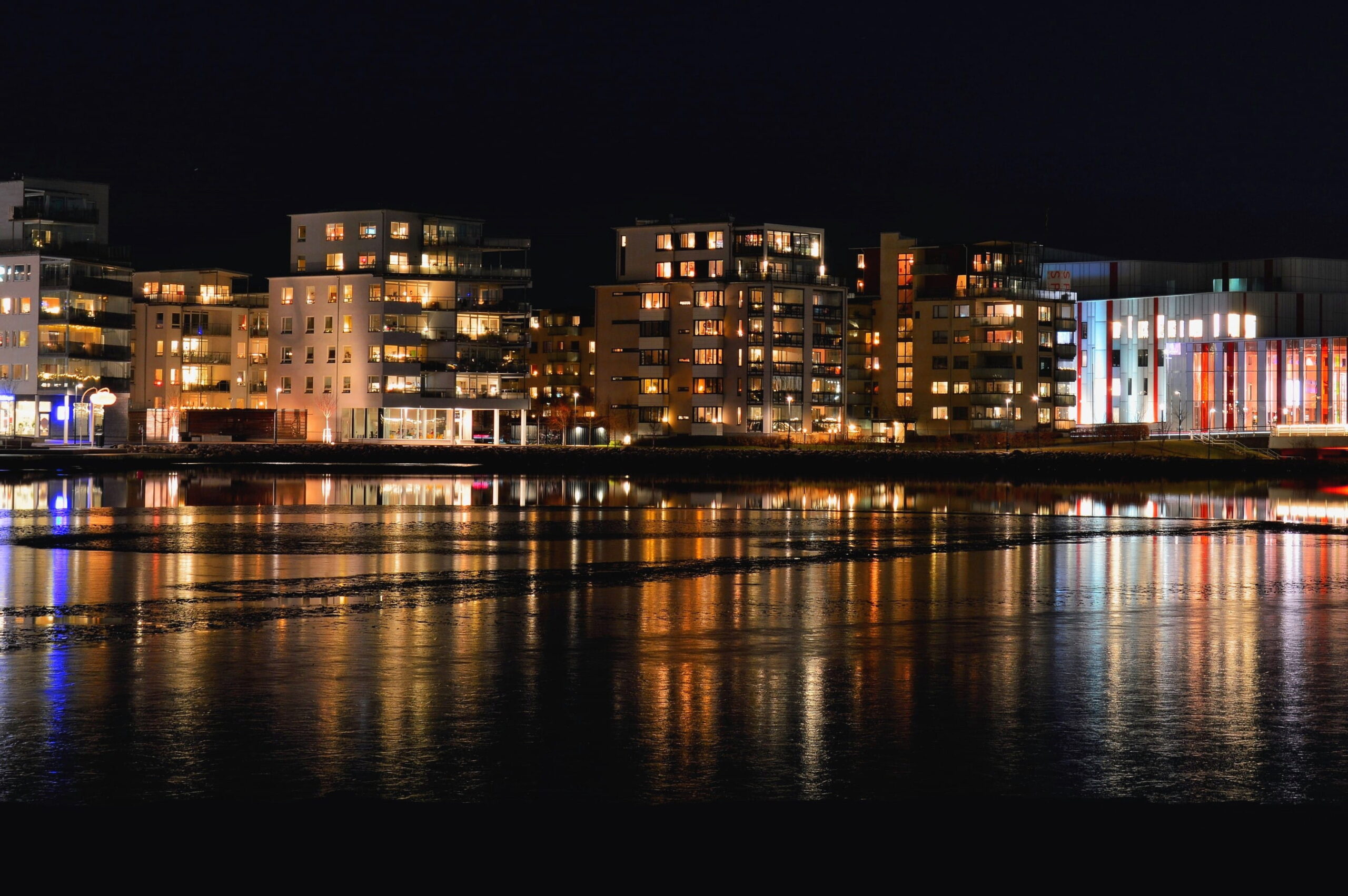 Jönköping kvällsbild